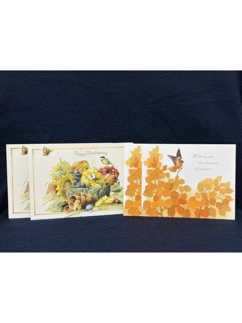 Lot of Vintage Thanksgiving Hallmark Greeting cards